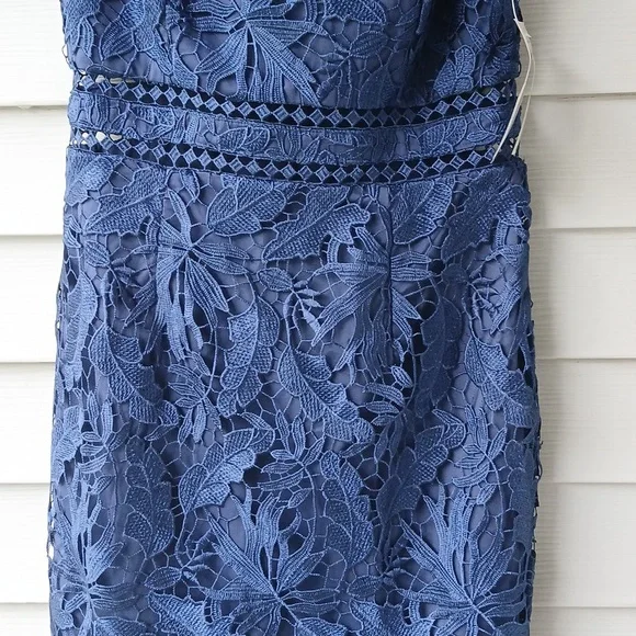 aidan mattox off the shoulder lace dress Aidan Mattox Off The Shoulder Gown